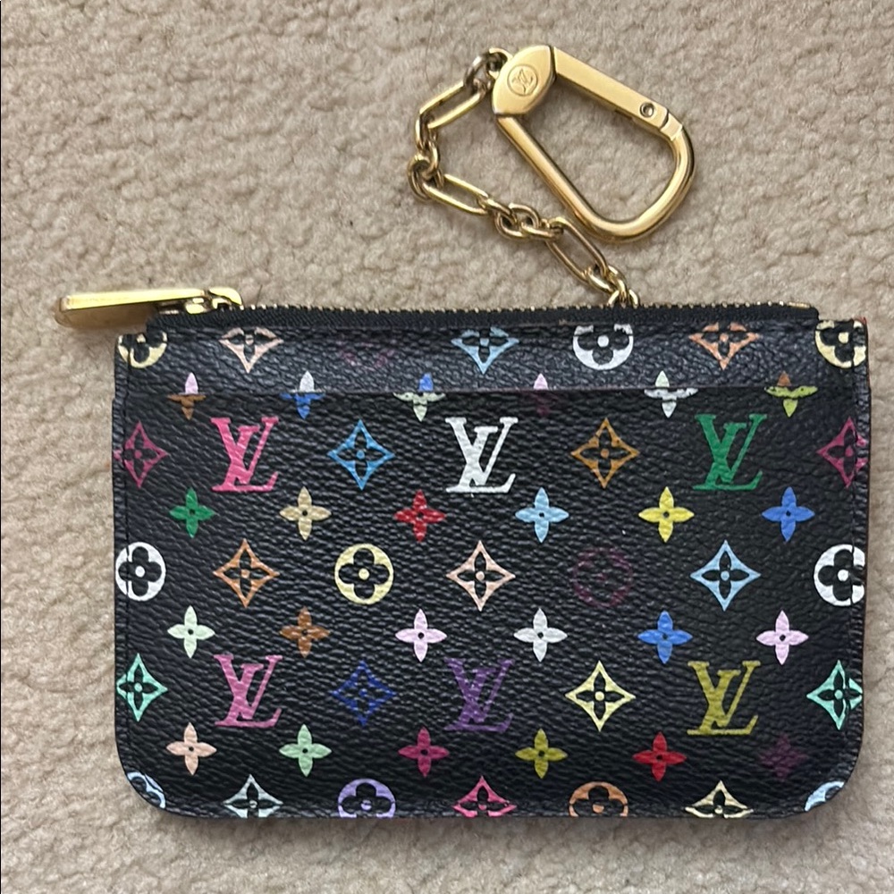 Louis Vuitton Multicolor Monogram Key Pouch